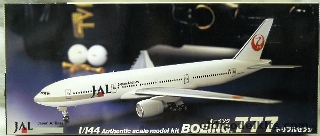 Doyusha 1/144 Boeing 777 JAL Japan Airlines, 144-B7JL plastic model kit